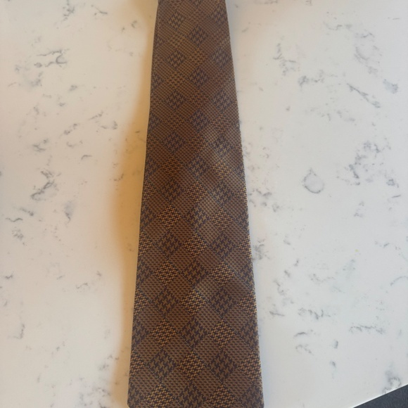 GENESIS BROWN MEN'S TIE - Picture 1 of 1